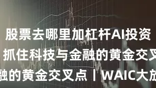 股票去哪里加杠杆AI投资与投资AI  抓住科技与金融的黄金交叉点丨WAIC大放送